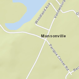 Munsonville New York Street Map
