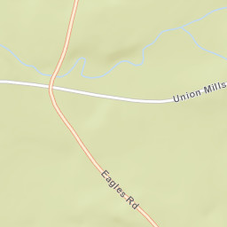 Union Mills New York Street Map