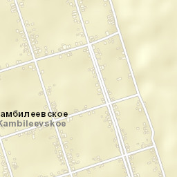 Kambileyevskoye Street Map