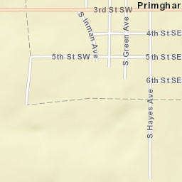 198 3rd Street Southeast, Primghar, IA Street Map