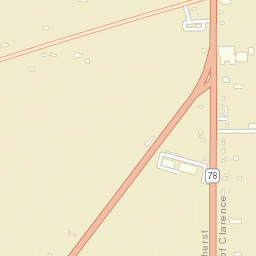 Millersport New York Street Map