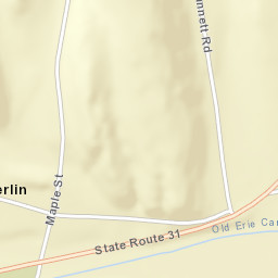 Lock Berlin New York Street Map