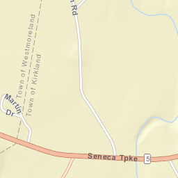Kirkland New York Street Map