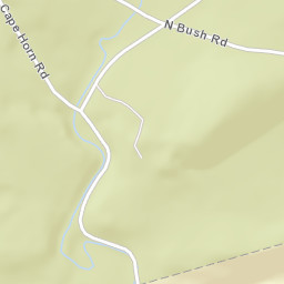 North Bush New York Street Map