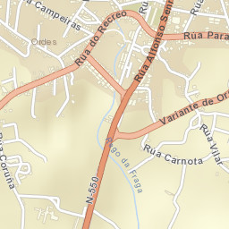 Ordes Street Map