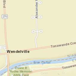 Wendelville New York Street Map