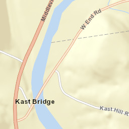 Kast Bridge New York Street Map