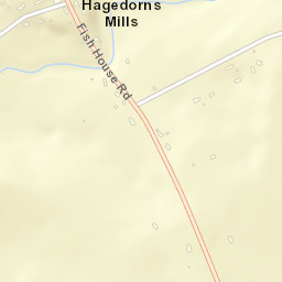 Hagedorns Mills New York Street Map