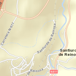 Santiurde de Reinosa Street Map