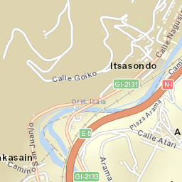Arama Street Map
