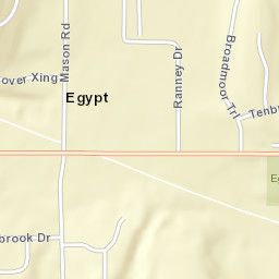 Egypt New York Street Map