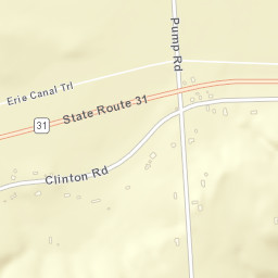 Pump Corners New York Street Map