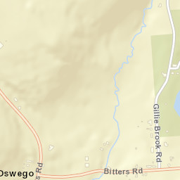 Oswego Bitter New York Street Map