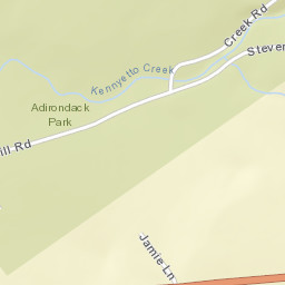 Stever Mill New York Street Map