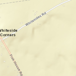 Whiteside Corners New York Street Map