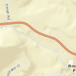 Rock City Falls New York Street Map