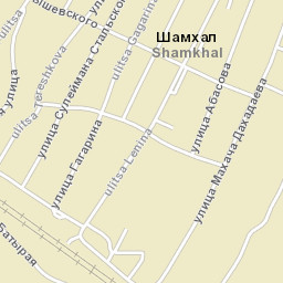 Shamkhal Street Map