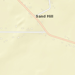 Sand Hill New York Street Map
