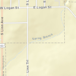 402 S Linn Ave, New Hampton, IA 50659 Street Map