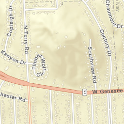 Westvale New York Street Map