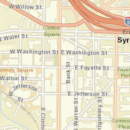 Syracuse, New York Street Map