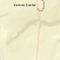 Vernon Center New York Street Map
