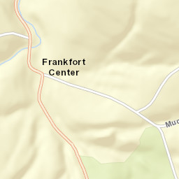 Frankfort Center New York Street Map