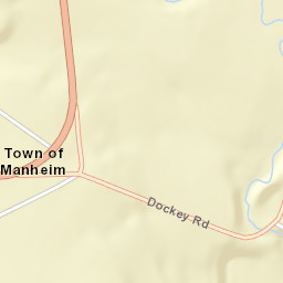 Manheim Center New York Street Map