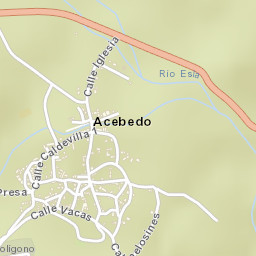 Acebedo Street Map