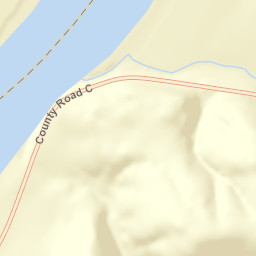 10725 County Road C, Woodman, WI Street Map