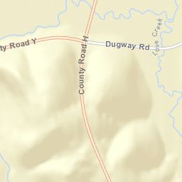 4701 County Road Y, Ridgeway, WI Street Map