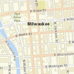 132-152 W Wisconsin Ave, Milwaukee, WI 53203, USA Street Map