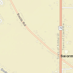 Swormville New York Street Map
