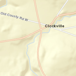 Clockville New York Street Map