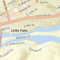 Little Falls New York Street Map