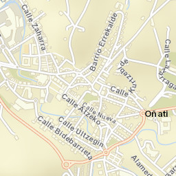 Oñati Street Map