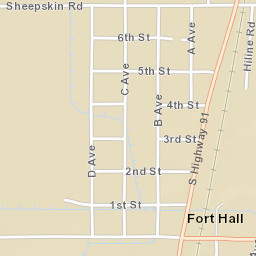 C Ave, Pocatello, ID 83202 Street Map