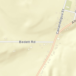 Port Gibson New York Street Map