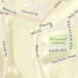 Port Byron New York Street Map