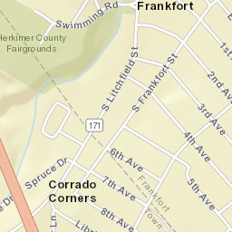 Corrado Corners New York Street Map