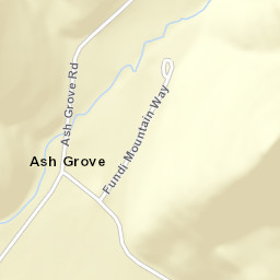 Ash Grove New York Street Map