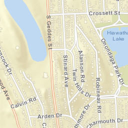 161-175 Onondaga Park Dr, Syracuse, NY Street Map