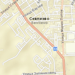 Obshtina Sevlievo Street Map