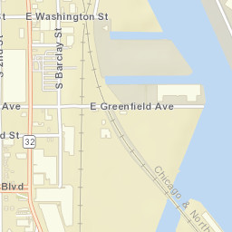 304-308 E Greenfield Ave, Milwaukee, WI 53204, Street Map