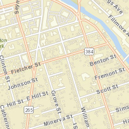 Tonawanda New York Street Map