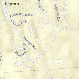 Skytop New York Street Map