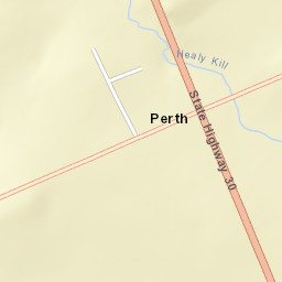 Perth New York Street Map