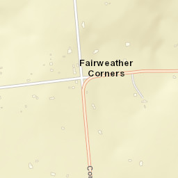 Fairweather Corners New York Street Map