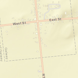 Galway New York Street Map