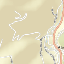 Ataun Street Map